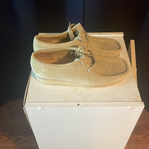 Clark women’s leather shoes size 9 great condition - Picture 3 of 7